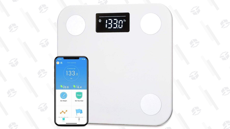 Báscula inteligente Yunmai con Apple HealthKit/Google Fit/Fitbit | $25 | Amazon | Usa el código DEALYM98 Gráfico: Shep McAllister